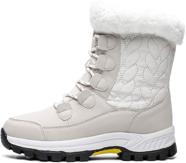 COOJOY Womens Waterproof Booties Anti Slip