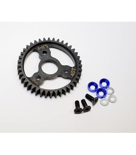Hot Racing SRVO434 Steel Spur Gear 34T 1.0 Mod For Traxxas Revo 3.3