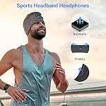 Sleep Headphones Bluetooth Headband Personalised Gifts - Wireless Soft Headphones for Sleeping Christmas Stocking… - Image 3