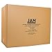 JAM PAPER Plastic Expansion Envelopes w/Hook & Loop Closure - Letter Booklet - 9 3/4 x 13 with 2 Inch Expansion - Clear - 12/Pack