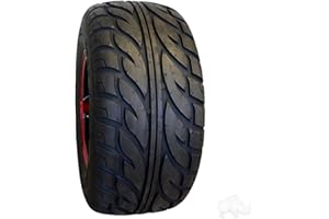 GOLF CART TIRE SUPPLY RHOX Road Hawk 20x10-10 Radial DOT Approved Golf Cart/ATV Street Tires (20x10R-10)