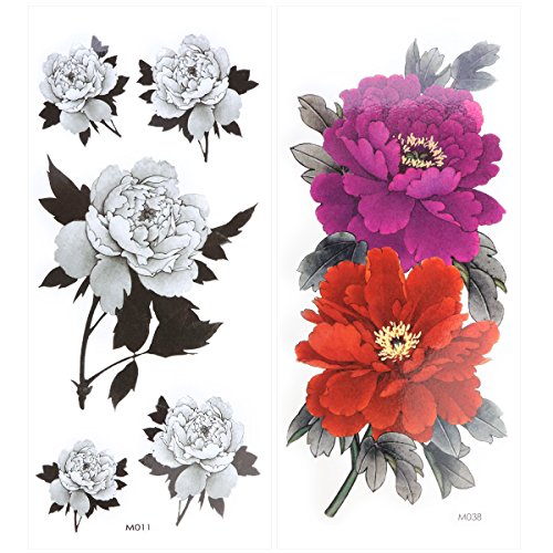 Temporary 8 Sheets Supplies Long Lasting for Women
