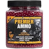 GameFace ASP512 Premier Ammo .12-Gram Red Airsoft BBs (5,000-Count)
