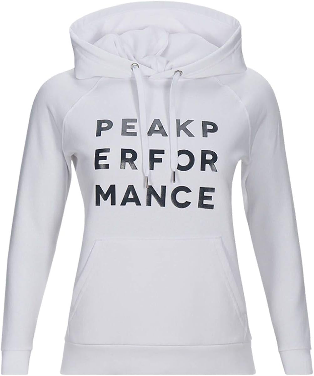 peak performance white hoodie