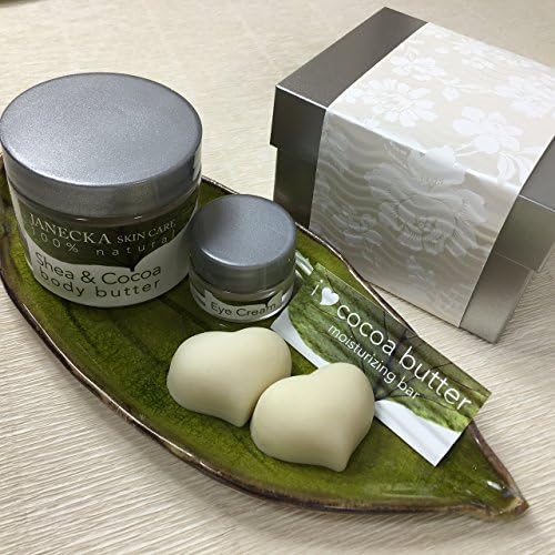JANECKA Shea and Cocoa Body Butter Gift Set / 100% Natural Skin Care