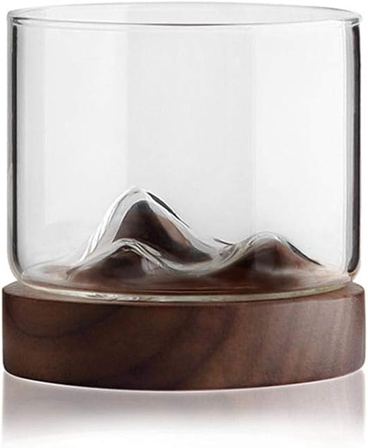 Whiskey Glass Mountain Fuji Style Wine 