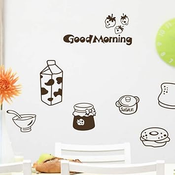 Yzybz De Dibujos Animados Lindo Leche Pan Cocina Nevera ...