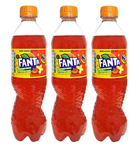 3 x NEW FANTA Watermelon, Melon & Starfruit Flavor - Limited Edition 500ml