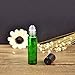 Roller Bottles - 10ml Premium Quality Glass Refillable Essential Oil Roller on Bottles with Lid Opener Pry Tool, Set of 6 for Aromatherapy, Essential Oils and Lip Balms By JamHooDirect