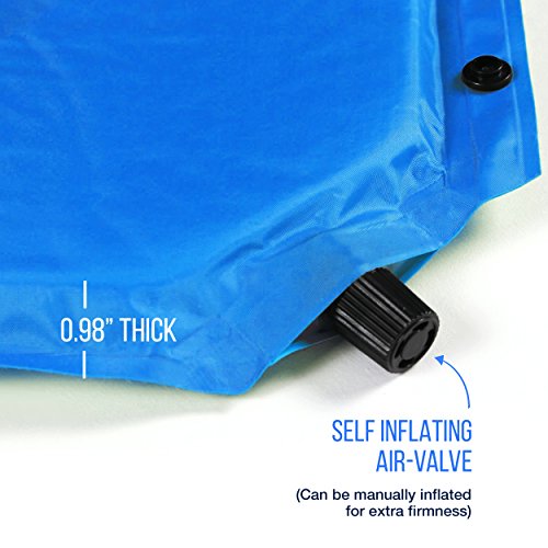 Camp Solutions Lightweight Sleeping Pad Self Inflating Camping Pad