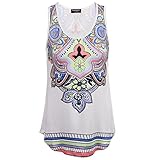 Fancyqube(TM) Women's Vintage Digital Printing Tank Tops