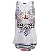Fancyqube(TM) Women's Vintage Digital Printing Tank Tops Style H02 S