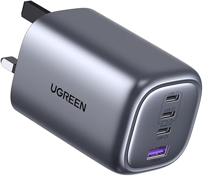 UGREEN 100W USB C Charger Nexode 4-Port GaN Fast Charger for MacBook Pro iPhone