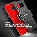 Galaxy S8 Active Case, Evocel [New Generation] Rugged Holster Dual Layer Case [Kickstand][Belt Swivel Clip] for Samsung Galaxy S8 Active SM-G892 (Does NOT fit Regular S8 - only S8 Active), Red