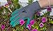 Garden Gloves Women and Men 2 pairs, Super Grippy Texture for Gardening and Work Activities - S,M,L Sizes (Small)