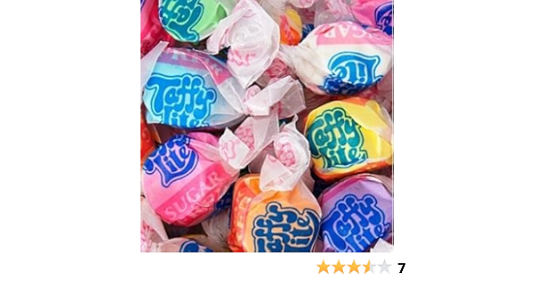 Amazon Com Firstchoicecandy All Color Gourmet Salt Water Taffy Sugar Free Taffy Lite 5 Lb Grocery Gourmet Food