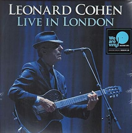 Cohen, Leonard Live In London Lp (Full Length)