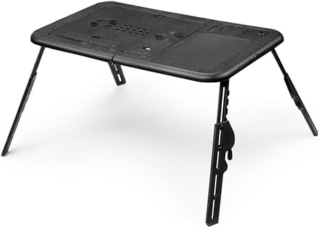 Amazon Com New Adjustable Laptop Desk Usb Folding Vented Table