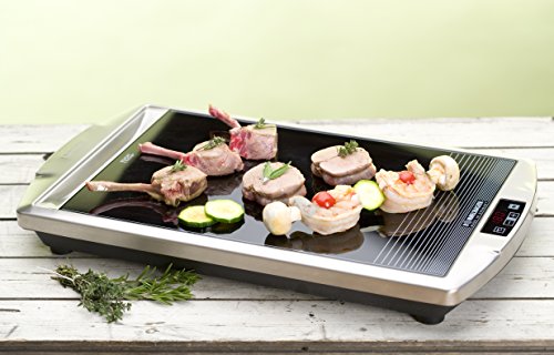 ROMMELSBACHER CERAN® Grill CG 2308/TC - Made in Germany, SCHOTT CERAN® Grillfläche, Temperatur von 80 - 280 °C… – Bild 8