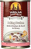 Weruva Classic Dog Food, Peking Ducken with Chicken Breast & Duck in Gravy, 14oz Can (Pack of 12)