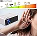Mini Projector – Artlii Enjoy Portable Projector with ±45° Digital 4D Keystone Correction, Lower Noise, HiFi Stereo,1080P Support Movie Projector Compatible HDMI Chromecast TV Smartphone Video Gamesthumb 4