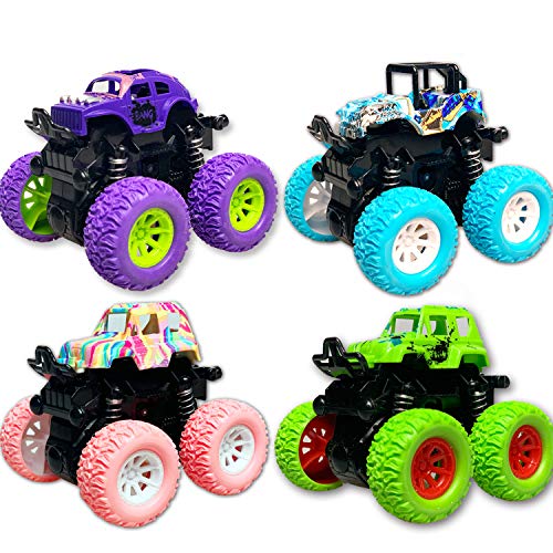 Toy Cars for 3-6 Year Old Boys, Monster Trucks for Boys Kids Toy