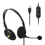 Headset with Mic Noise Cancelling & Audio