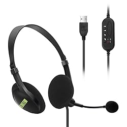 Headset with Mic Noise Cancelling & Audio