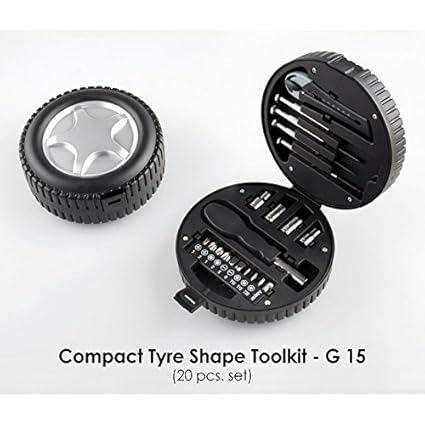 Compact TYRE Shape Toolkit (20PCS. Set)