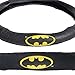 BDK WBMT-1301+WBSW-1301 Batman 4 Piece Floor Mats and Batman Steering Cover