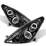 AKKON - For Toyota Celica Black Bezel Dual Halo