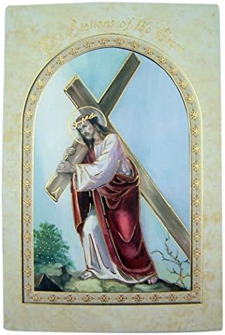 The Stations of the Cross Holy Prayer Book, Paperback, 5 3/4 Inch