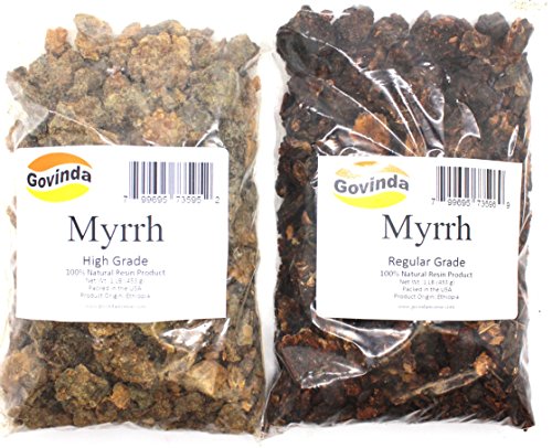 Govinda - Natural Myrrh Resin Incense 1 lb - Regular Grade - Thumbnail 3