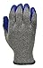 G & F Products 12 Pairs X-Large Rubber Latex Double Coated Work Gloves for Construction, gardening gloves, heavy duty Cotton Blend,3100XL,Blue