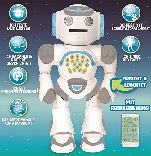 Lexibook Powerman Max, Remote Control Walking Talking Toy Robot, STEM Programmable, Dances, Singing, Telling 10,000 Stories - Image 5