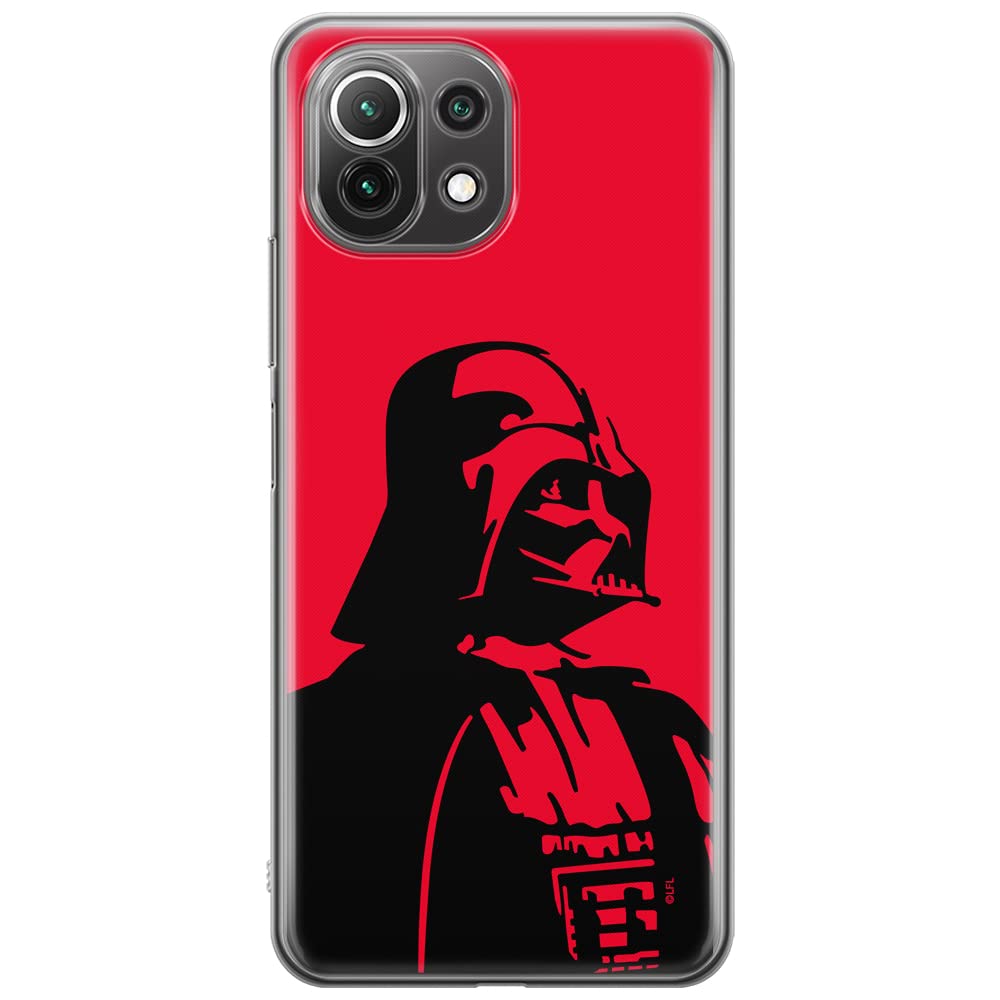 ERT GROUP mobile phone case for Xiaomi 11 Lite 4G/5G original and officially Licensed Star Wars pattern Darth Vader 019, case made of TPU