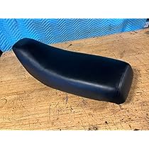 Replacement Seat Cover For Suzuki LT125 & LT185 ATV (1983-1987) - Black Marine Vinyl, Made In North America