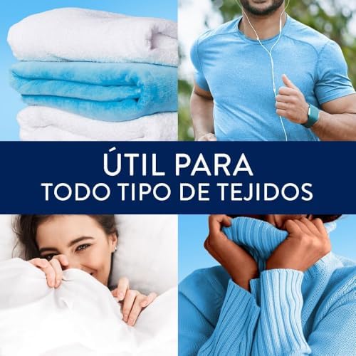 UNstoppables Perlas de Perfume para la Ropa, 41 Lavados (495g), Suavizante con Fragancia Frescor de Abril, Potenciador de Frescor