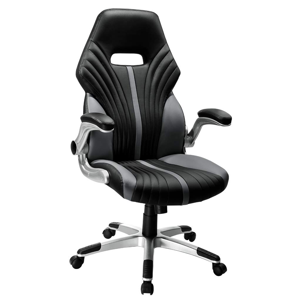 Desk Chairs Chairs & Stools Swivel Computer Chair with Flip up Armrests