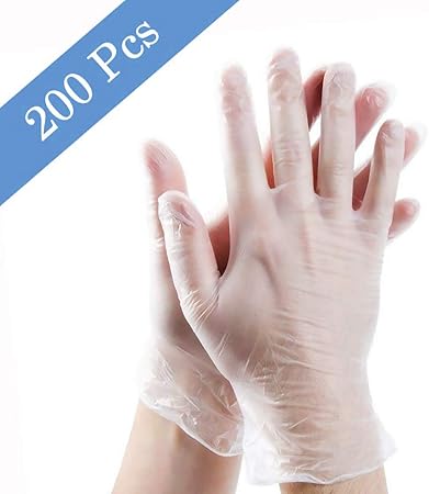 baby plastic gloves