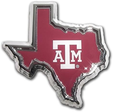 MVP Accessories NCAA Colored Team Logo Metal Auto Emblem