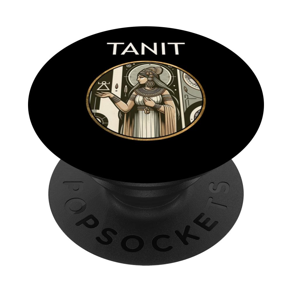 Tanit Carthaginian Goddess of the Moon Punic History PopSockets Swappable PopGrip