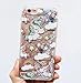 iPhone 8/iPhone 7 Case(4.7inch),Blingy's Cool Flowing Liquid Glitter Style Plastic Hard Case for iPhone 8/iPhone 7 (Cartoon Unicorn)