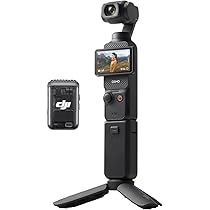 DJI Combo Criador Osmo Pocket 3, Câmeras Vlogging com CMOS de 2,5