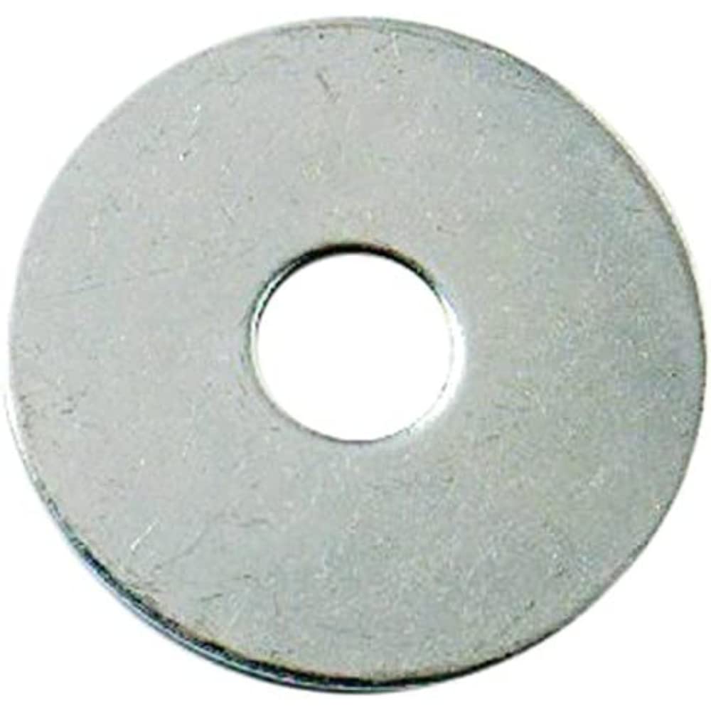 Merriway BH06107 (50 Pcs) Penny Repair Mudguard Fender Washer 38mm Diameter x 10mm Hole - Pack of 50 Pieces