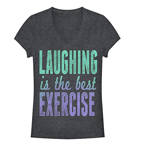 CHIN UP Laughter Juniors Graphic V Neck