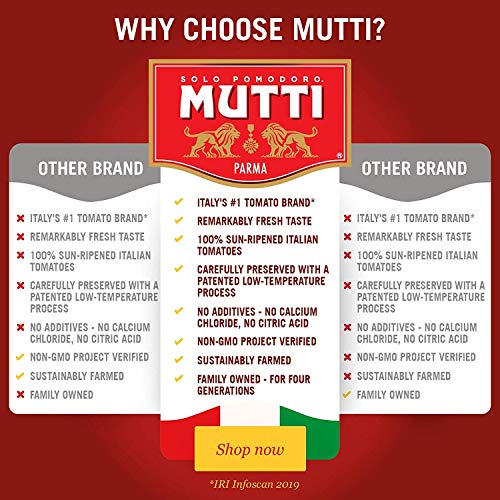 Mutti Double Concentrated Tomato Paste (Doppio Concentrato), 4.5 oz
