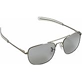 HUMVEE Pilot Sunglasses - Polarized Aviator Sunglasses For Men & Women - Gold Aviators Style Frame - Gray Polarized Lens, UV400 Protection – Ideal for Driving, Fishing, Gifts