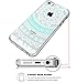 iPhone SE Case, E LV iPhone 5SE Case Anti-Scratch Slim Case with Design Protective case Cover for iPhone 5 5S SE - [Mint White]