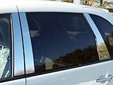 QAA FITS PT CRUISER 2003-2010 CHRYSLER (6 Pc: Stainless Steel Pillar Post Trim Kit, 4-door) PP43701